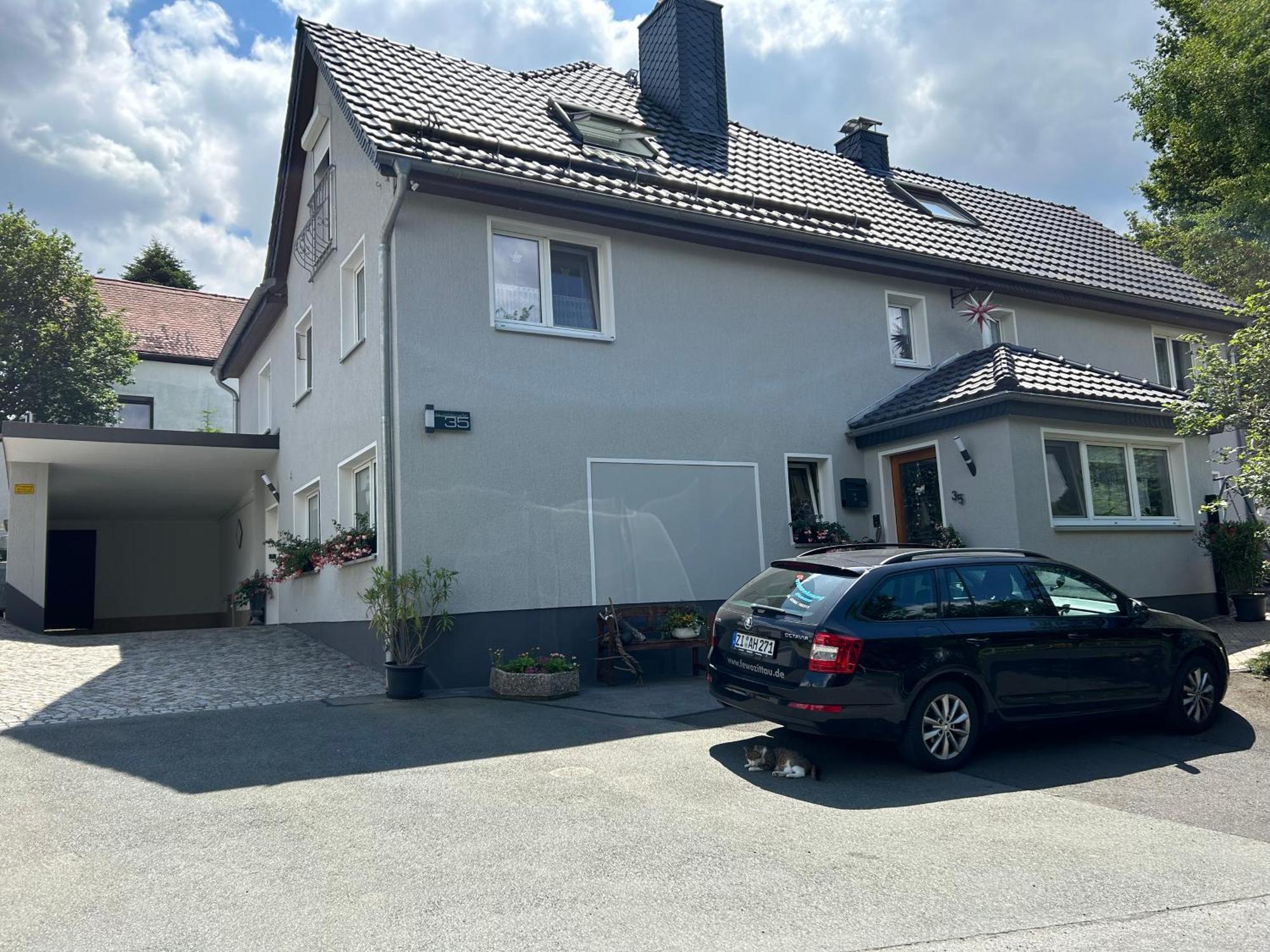 Ferienhaus Zittau Oberlausitz & Ferienwohnung Am Hamann Berg Luaran gambar
